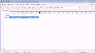 PHP Tutorial  for Output HTML Using echo_print