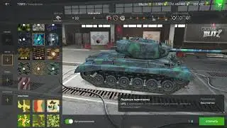 T26E5 за 5000 голды появился в продаже Wot Blitz, годный прем за свои деньги, первое впечатление