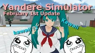TAKING CUTE PICTURES!! - Yandere Simulator (February 1st Update)