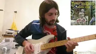 Iron Maiden - Wasted Years cover (Adrian Smith part)