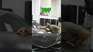 Paint Protective Film preparation, should we make a full video about it?? 💭 #cars