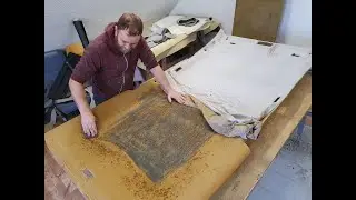 Replacing a car ceiling yourself