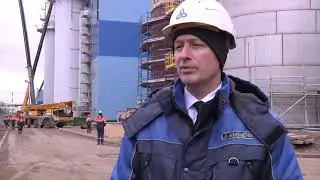 Взгляд в будущее. Первую газовую турбину на ПГУ-ТЭС планируют запустить уже в конце декабря.
