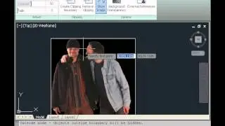AutoCad Вставка Растрового Изображения