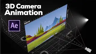 3D Camera Animation in After Effects | Beginners
