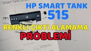 HP Smart tank 515 color printing problem (only 1 day old device)