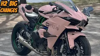 Wrapping The Ninja H2 Adding $6,173 in Forged Carbon Fiber