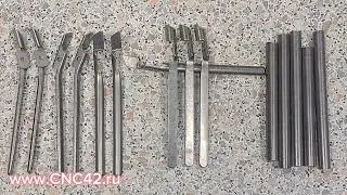 Галтовка, полировка деталей щипчиков из нержавейки 40Х13