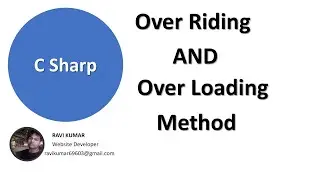Difference b/w Overriding and Overloading Method in C#