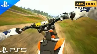 (PS5) MXGP 2021 | Enduro Gameplay KTM SX 125 2-Stroke | Ultra Realistic Graphics Gameplay [4K HDR]
