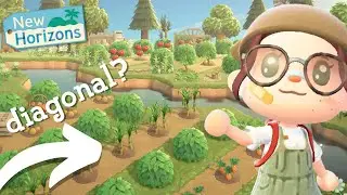 DIAGONAL farms & paths TUTORIAL!