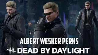 Albert Wesker PERKS and POWER - DBD The Mastermind loadout