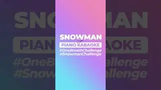 Snowman Karaoke One Breath Challenge! Sia Snowman Challenge 🤔 Can you do it?? 🎹 #sing2piano