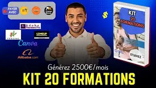 Découvrez le KIT de 20 Formations pour votre liberté financière depuis l'Afrique
