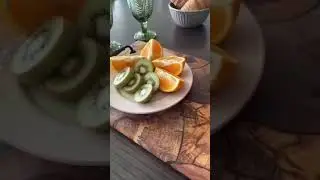 сервировка нашего подноса