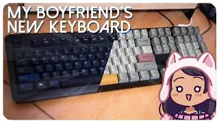 I BUILT MY BOYFRIEND A KEYBOARD | Keypro SK108