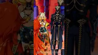 Mavuika + Xilonen + Capitano / dudi dudi damゆびくるくる【Genshin Impact】