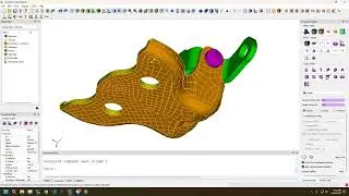 Semi-automatic hex meshing of complex parts with Coreform Cubit
