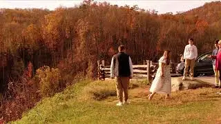 Mckeena and Zachery Proposal, Gatlinburg Overlook