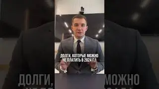 Какие долги можно не платить в 2024 году?