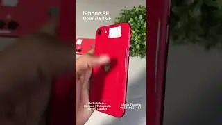 iPhone SE internal 128 Red Color 