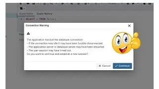 How To Resolve/Fix The Application Has Lost The Database Connection in PostgreSQL Database pgAdmin