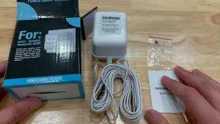 TAICHIPANDA - 24V Transformer - C Wire Adapter - For Smart Thermostat and Doorbell - Silent Unboxing