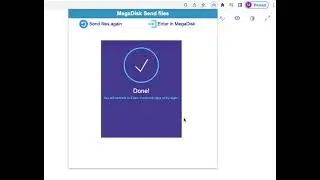 MegaDisk extension to send large files to anybody.