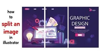 how to split an image in adobe illustrator || Tile Printing In Adobe Illustrator
