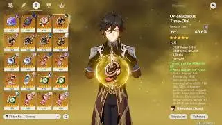 Artifact Zhongli ( 2 Noblesse 2 Tenacity )