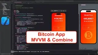 Creando bindings en iOS con swift  usando combine y un ViewModel App Bitcoin 