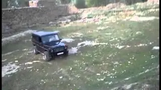 mercedes brabus G kass. The driver  Zviad senchikov