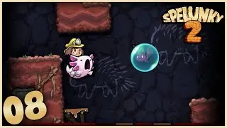 Let's Play Spelunky 2 - Part 8 - I Need to Axolotl of Questions