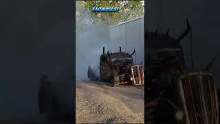 RAT ROD Tears Up The Pavement!  #musclecars #burnouts #americanmuscle #musclecarnation #jamboolio