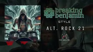 Alternative Rock Drumtrack | Breaking Benjamin Style | 130 BPM