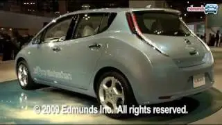 Nissan Leaf @ 2009 Tokyo Auto Show