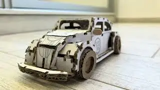 3D Puzzle Herbie Car Cardboard Puzzle