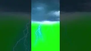 Green Screen Thunderstorm lightning video effects Overlay 