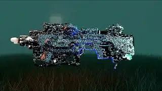Robot and Guns Animation in Blender & Cool Texture Transitions