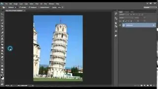 How to delete the sky on this picture using 