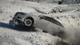 AUDI A6 showed off tough off-road Niva and UAZ models