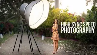 High Sync speed || Flash Photography || Outdoor Shoot || Photoshoot || Godox AD600 