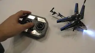 Обзор вертолета на пульте SKY LS-220 с гироскопом