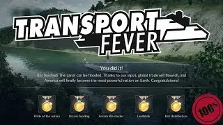 Transport Fever - America - 03 - Panama Canal - Step by Step Walkthrough