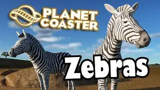 Planet Coaster - Zebras (Thememaker's Toolkit)