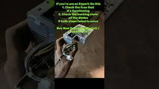 Fix Computer Power Supply Unit #powerpack #computerhardware #computerengineering #computerscience in