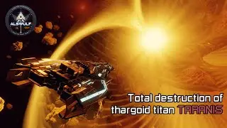 Elite Dangerous | Titan Taranis Explosion. Final titan destruction. Attempt to reach the center
