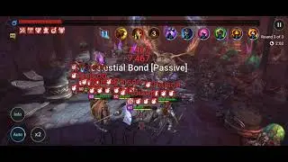 Raid:Shadow Legends- Celestial Griffin, floor 110 normal doom tower, full auto run