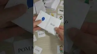 Первые книжки со словами. Ставьте 🔥 в комментариях если идея вам понравилась) 