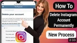 How to delete your Instagram account || simple ways to delete your Instagram account